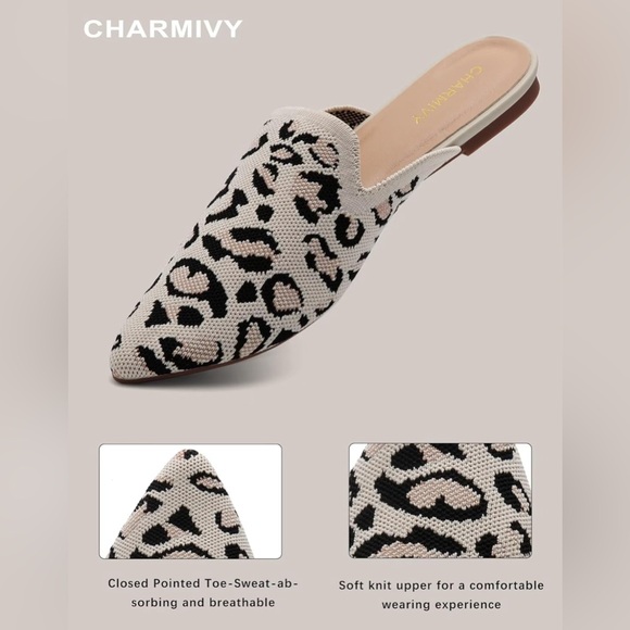 Charmivy- Beautiful Mules-Only worn twice-really good condition-very comfortable - Picture 7 of 8